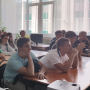 Первокурсники кафедры СиГХ в научно-технической библиотеке